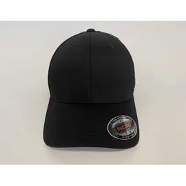 Flexfit Wooly Combed Cap schwarz S/M