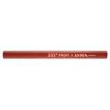 Lyra Pet Lyra Zimmermanns-Bleistift 333 oval rot 24cm