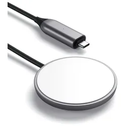 Satechi Magnetic Wireless Charging Cable space gray