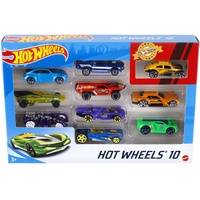 Hot Wheels 54886 - Geschenkpaket 10er Pack 1:64