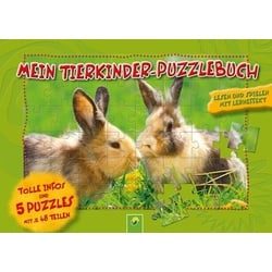 Mein Tierkinder-Puzzlebuch für Kinder ab 6 Jahren