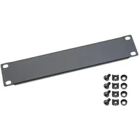HMF 63370-02 Blindabdeckung für Serverschrank 10 Zoll | 1