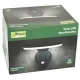KYNAST GARDEN Solarleuchte Metall 16,0x21,0x24,0 cm inkl. Bewegungsmelder Anthrazit