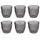 BUTLERS Wasser- & Saftglas 0,29 l 6-tlg.
