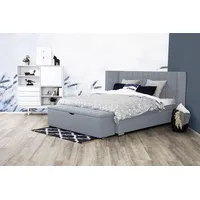 Home Affaire Boxspringbett HOME AFFAIRE "Piazza", grau, B:181cm L:210cm,