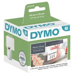 Dymo LabelWriter Papier-Etiketten »S0722440« weiß