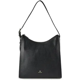 Aigner Ivy Shopper Leder Schwarz