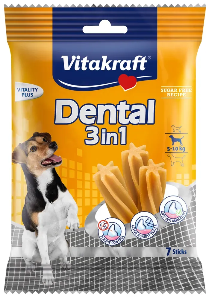Vitakraft Dental Sticks S, 7 Stück, 5–10 kg