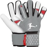 derbystar Bundesliga Goalie Torwarthandschuhe Uni grau schwarz rot 8.5