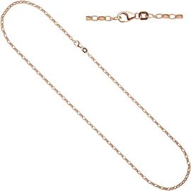 Jobo Kette ohne Anhänger JOBO, rosa (roségoldfarben), Halsketten, Damen, Silber 925 (Sterlingsilber), L: 70, Ankerkette 925 Silber roségold vergoldet 70 cm