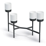Prosperplast Blumenständer Bloomie, Stand Ständer Metallrahmen Weiß