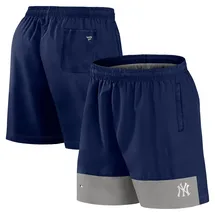 Fanatics Sporthose FANATICS "Fanatics Shorts New York Yankees Woven", Herren, Gr. L, US-Größen, blau, Popeline, 100% Nylon, Hosen Sporthose