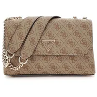 GUESS Eco Erica Schultertasche 24 cm braun