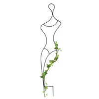 DanDiBo Ambiente DanDiBo Rankhilfe Metall Rankgitter 140 cm Schwarz