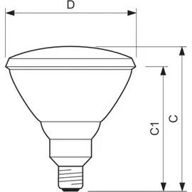 Philips Infrared PAR38 150W E27
