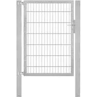 Einzeltor Flexo Plus 100 cm x 140 cm Pfosten 80 cm x 80 cm Feuerverzinkt