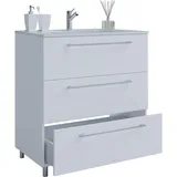 VCM 2-tlg. Waschplatz Waschtisch Badinos 3 Schublade