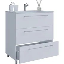 VCM 2-tlg. Waschplatz Waschtisch Badinos 3 Schublade