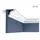 Orac Eckleiste Orac CX124 Weiß 2 St. 200 x 4,9 x 4,9 cm