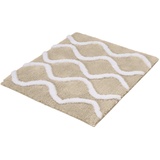 Kleine Wolke Badteppich Piana, 55x65 cm Sandbeige