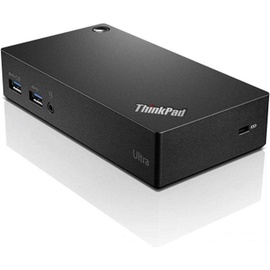 Lenovo ThinkPad USB 3.0 Ultra Dock (Docking Port), Dockingstation + USB Hub, Schwarz