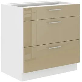 Küchen-Preisbombe Unterschrank 80 cm Lara 80 x 0 x 0 cm Weiß