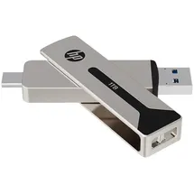 PNY HP 911 Pro 512 GB USB Stick, Silber