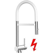 VIZIO NIEDERDRUCK Wasserhahn Einhebelmischer Weiß