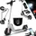 Kesser KESSER® E-Scooter mit Straßenzulassung 40km Reichweite Faltbarer Elektro 36V / 10 Ah Batterie Roller Belastung bis 120kg 450W Motor 10" Reifen LCD-Display und universelle Smartphonehalterung