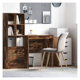 vidaXL Schreibtisch Räuchereiche Braun