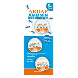 ARDAP Ameisen Köderdose 3er Pack