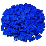 LEGO® LEGO® DUPLO® Steine 2x4 Blau 3011 Menge 25x Spielbausteine, (Bausteine, 25 St., Kreativ-Set), Made in Europe blau