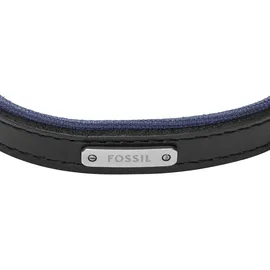 Fossil Everett Armband Leder Metall schwarz JA7316998
