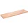 vidaXL Waschtischplatte Hellbraun 100x30x2 cm Massivholz Behandelt