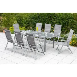 Merxx Taviano Set 9-tlg. Silber/Diamantbraun