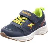 KangaROOS Unisex Kinder K-NI Keno Ev Sneaker, Dk Navy Lime, 34 EU