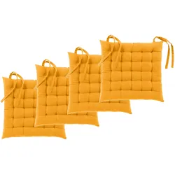 4x Stuhlkissen 38x38cm