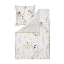 Estella Meadow Mako-Satin grün 155 x 220 cm + 80 x 80 cm