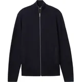 Tom Tailor Sweatjacke in dunkelblau - M