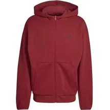 adidas Herren Kapuzensweat Future Icons Small Logo, Größe XL rot