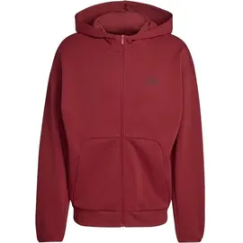 adidas Herren Kapuzensweat Future Icons Small Logo, Größe XL rot