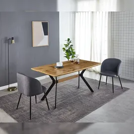 Möbilia Armlehnstuhl 2er-Set 63x84 cm