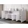 Home Affaire Sideboard Phuket II 180 x 76 x 37,5 cm Weiß matt