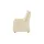 Hukla Relaxsessel Pascal Leder 77 x 115 x 90 cm Creme elektrisch, drehbar