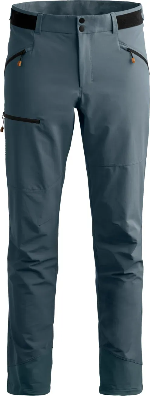 Ortovox Herren Seceda regular Softshellhose - L - dark arctic grey