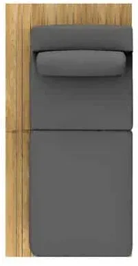 solpuri Set Plateau Arrangement C1 - bestehend aus 1 x L-Modul 1-Sitzer plus Ecktisch, 1 x L-Modul Hocker, inkl. K...