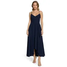 Vera Mont Abendkleid Volant Blau 38