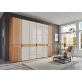 Wiemann Drehtürenschrank Cardiff 295,2 x 216 x 58 cm Braun/Weiß