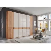 Wiemann Drehtürenschrank Cardiff 295,2 x 216 x 58 cm Braun/Weiß