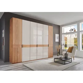 Wiemann Drehtürenschrank Cardiff 295,2 x 216 x 58 cm Braun/Weiß